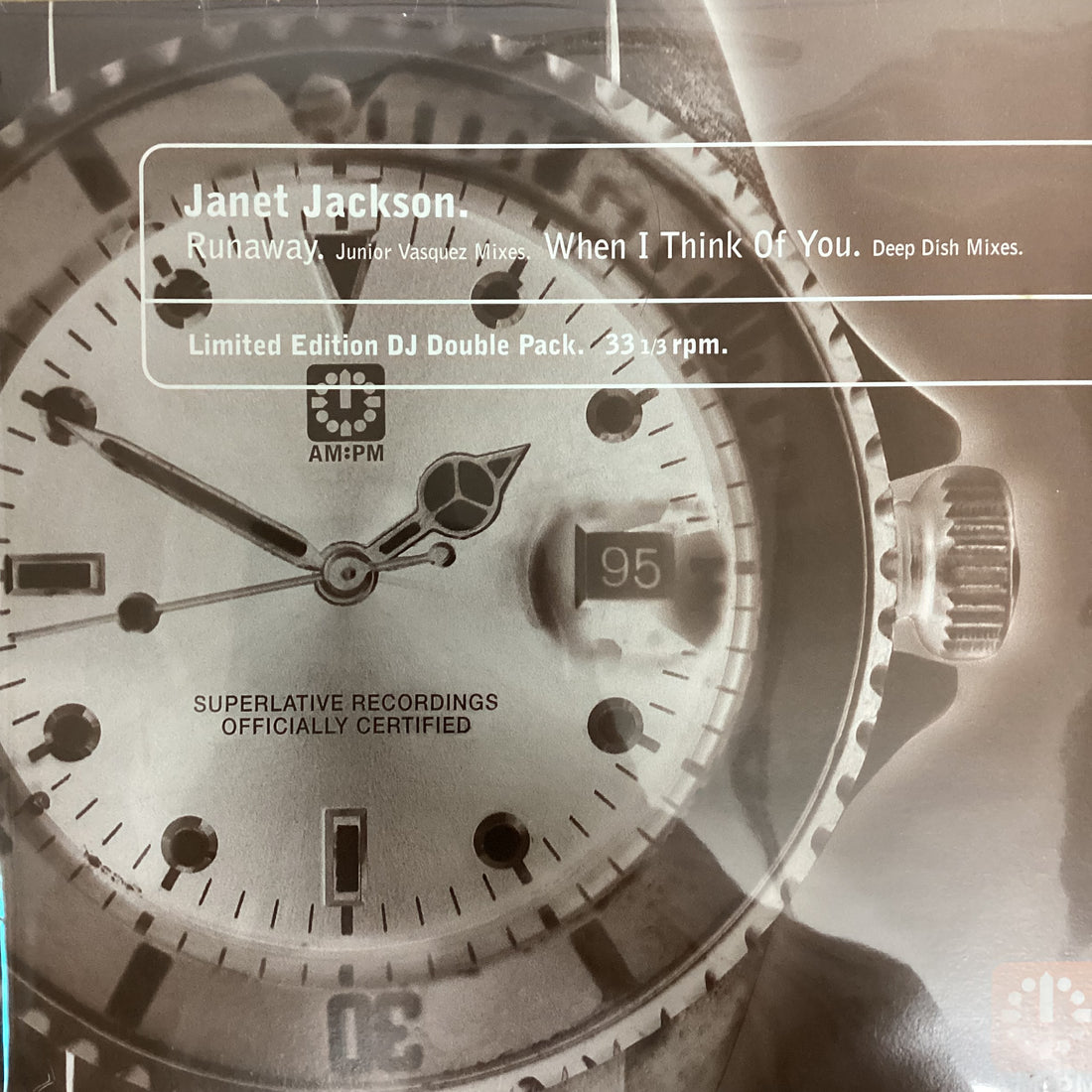 แผ่นเสียง Janet Jackson - Runaway / When I Think Of You Vinyl VG+ 2LPs