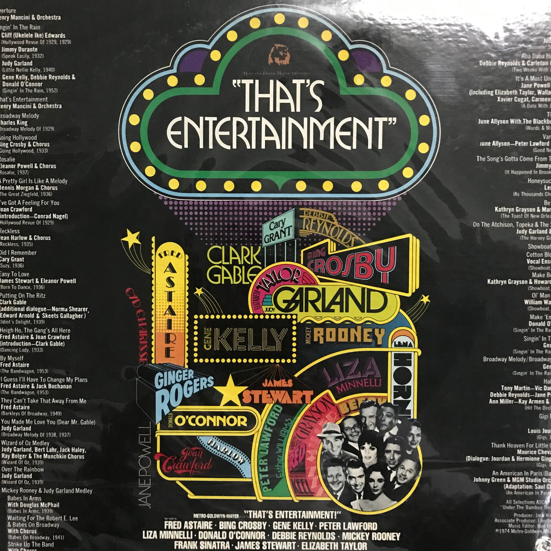 แผ่นเสียง Various - Music From The Original Motion Picture Soundtrack - That's Entertainment Vinyl VG+ 2LPs
