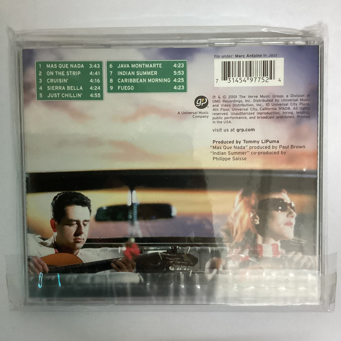 ซีดี Marc Antoine - Cruisin' CD NM or M-