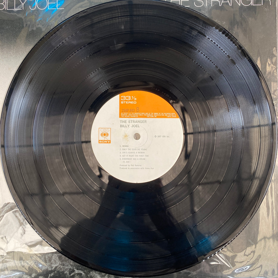 แผ่นเสียงBilly Joel - The Stranger Vinyl VG+