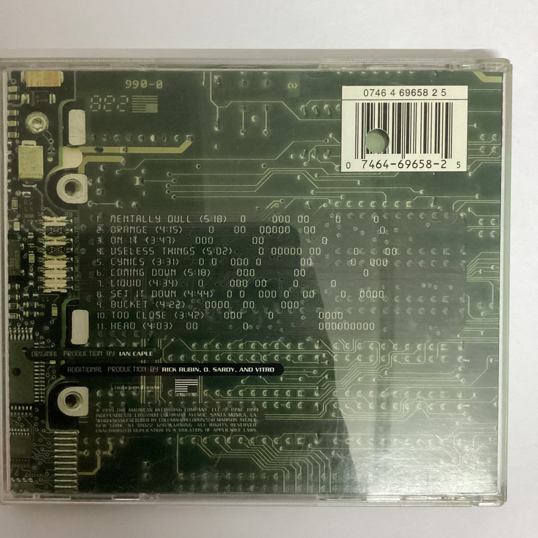 ซีดี Vitro - Distort CD VG+