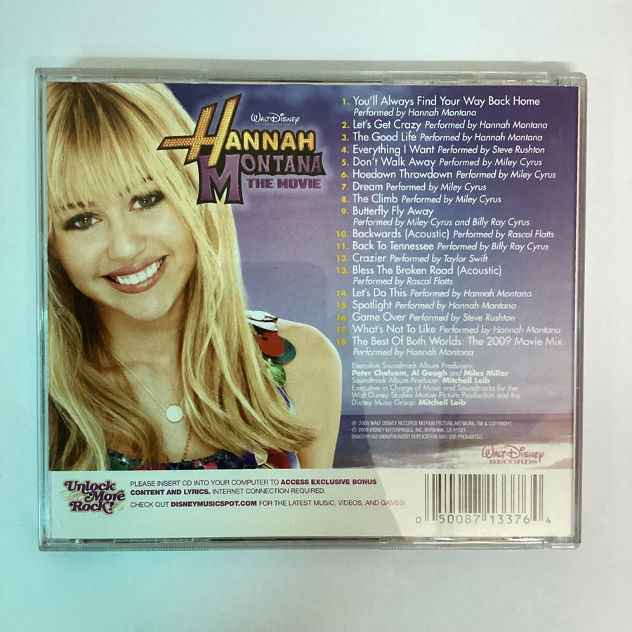 ซีดี Miley Cyrus - Hannah Montana The Movie CD VG+