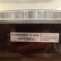 เครื่องเล่นแผ่นเสียง Pioneer PL-505 Fully Automatic Direct Drive Turntable (220V)