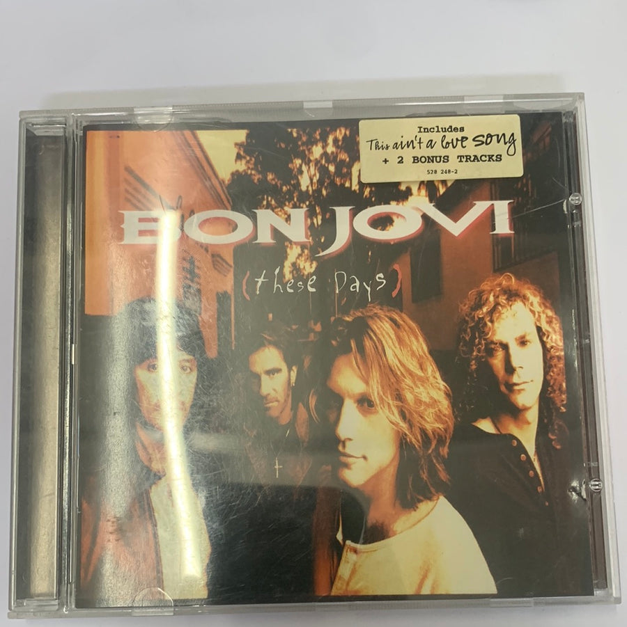 ซีดี Bon Jovi - These Days CD VG+