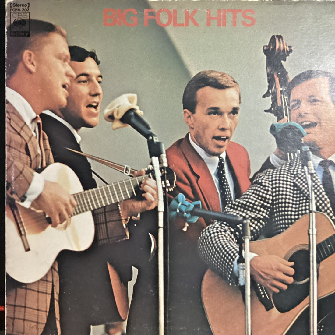 แผ่นเสียง The Brothers Four - Big Folk Hits Vinyl VG+