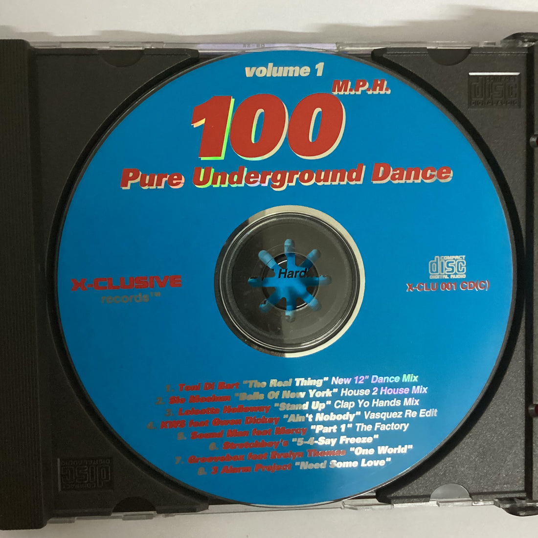 ซีดี Various - 100 M.P.H. Pure Underground Dance Volumes 1 & 2 CD VG+ 2CDs