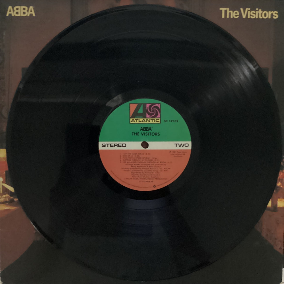 แผ่นเสียง ABBA - The Visitors Vinyl VG+