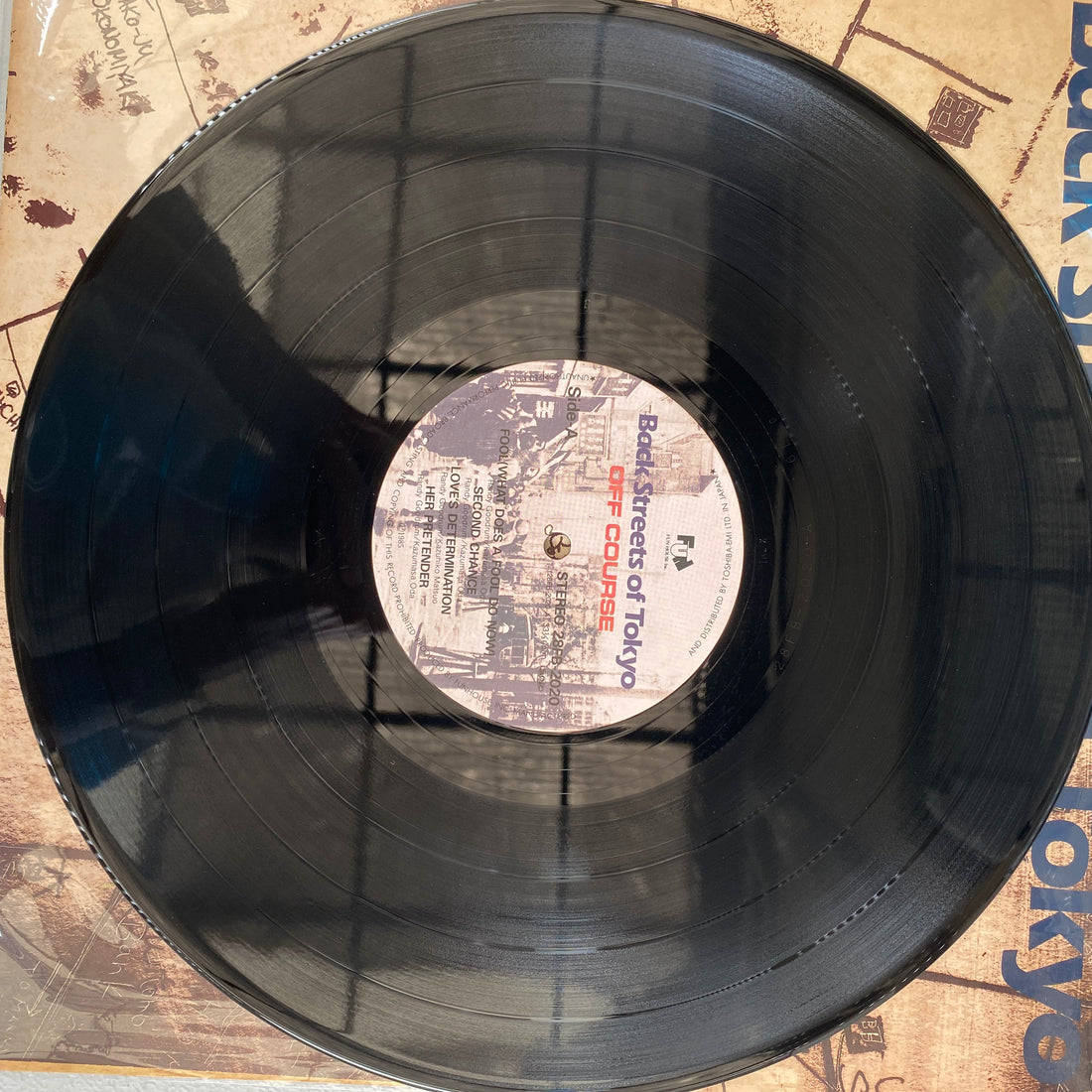 แผ่นเสียง Off Course - Back Streets Of Tokyo Vinyl VG+