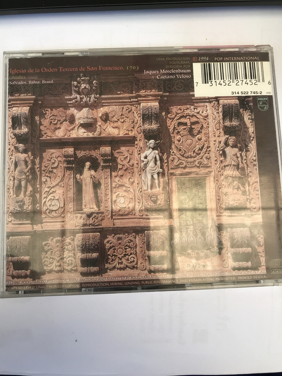 ซีดี Caetano Veloso - Fina Estampa CD VG+