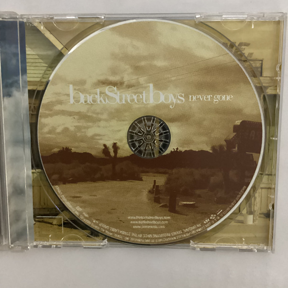 ซีดี Backstreet Boys - Never Gone CD VG+