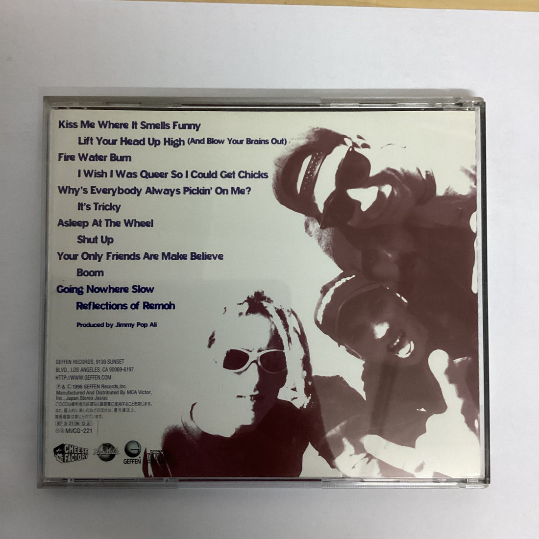 ซีดี Bloodhound Gang - One Fierce Beer Coaster CD VG+