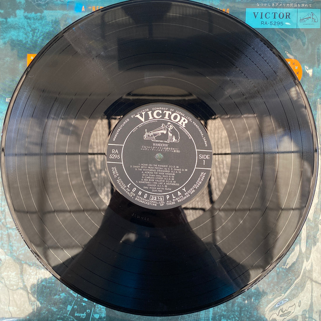 แผ่นเสียง Eddy Arnold - Wanderin' With Eddy Arnold Vinyl VG+