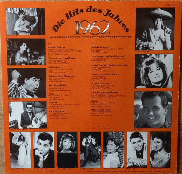 Various : Das Goldene Schlager-Archiv - Die Hits Des Jahres 1962 (LP, Comp, Mono)