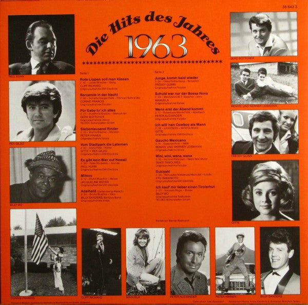 Various : Das Goldene Schlager-Archiv - Die Hits Des Jahres 1963 (LP, Comp, Mono)