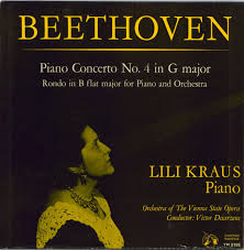 แผ่นเสียง Lili Kraus Beethoven / Piano Concerto No.4 In G major Vinyl VG+