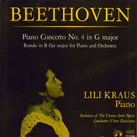 แผ่นเสียง Lili Kraus Beethoven / Piano Concerto No.4 In G major Vinyl VG+