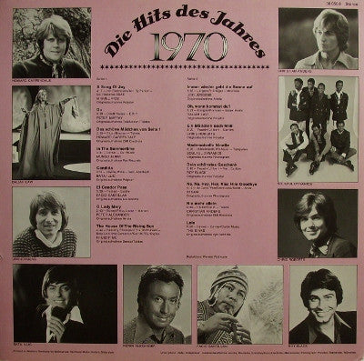 Various : Das Goldene Schlager-Archiv - Die Hits Des Jahres 1970 (LP, Comp)