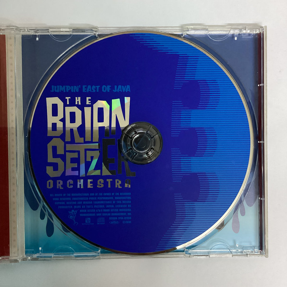 ซีดี Brian Setzer Orchestra - Jumpin' East Of Java CD VG+