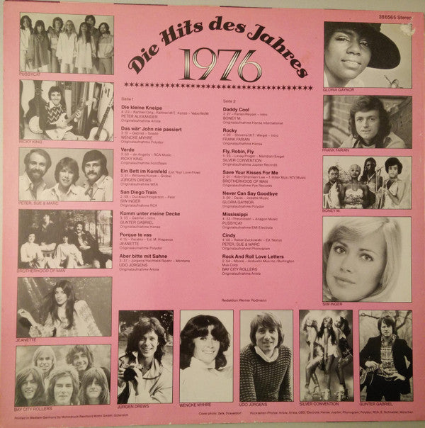 Various : Das Goldene Schlager-Archiv - Die Hits Des Jahres 1976 (LP, Comp)