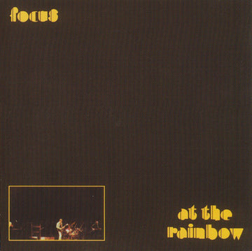 Focus (2) : At The Rainbow (CD, Album, RE)