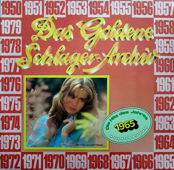 Various : Das Goldene Schlager-Archiv - Die Hits Des Jahres 1965 (LP, Comp)