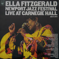 Ella Fitzgerald : Newport Jazz Festival Live At Carnegie Hall, July 5, 1973 (2xLP, Promo, RE, 180)