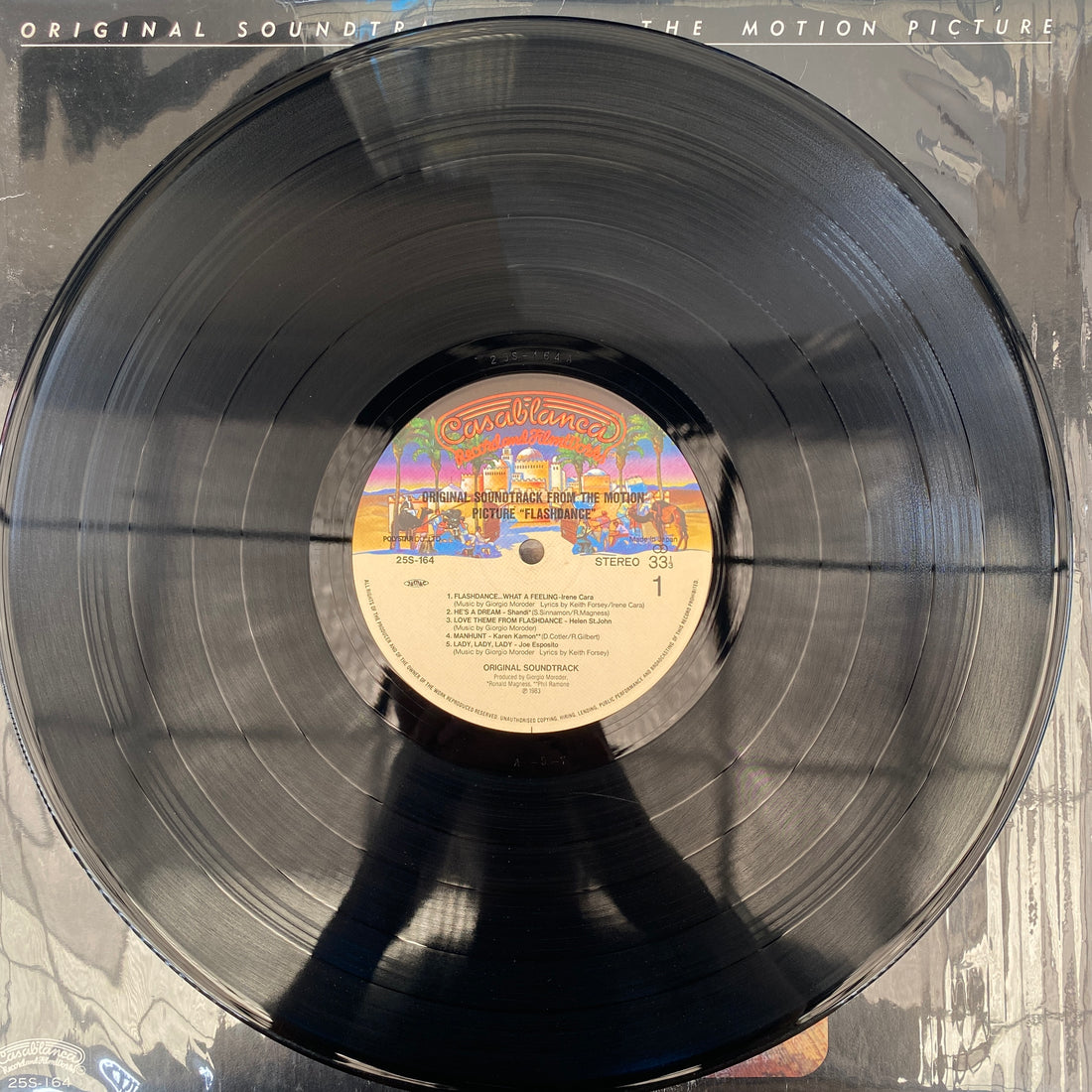 แผ่นเสียง Various - Flashdance Original Soundtrack From The Motion Picture = フラッシュダンス Vinyl VG+