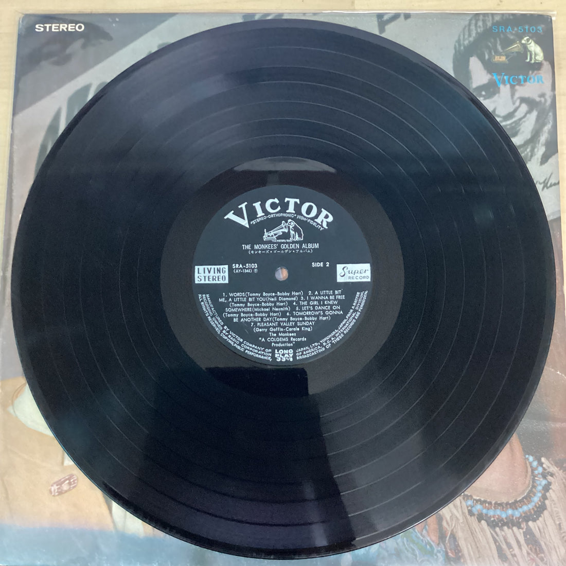 แผ่นเสียง The Monkees - Golden Album Vinyl VG+