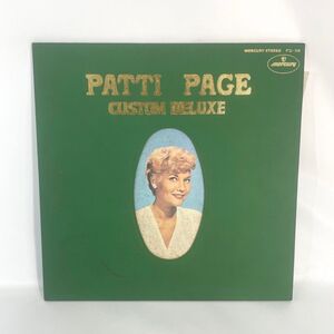 แผ่นเสียง Patti Page - Custom Deluxe Vinyl VG+
