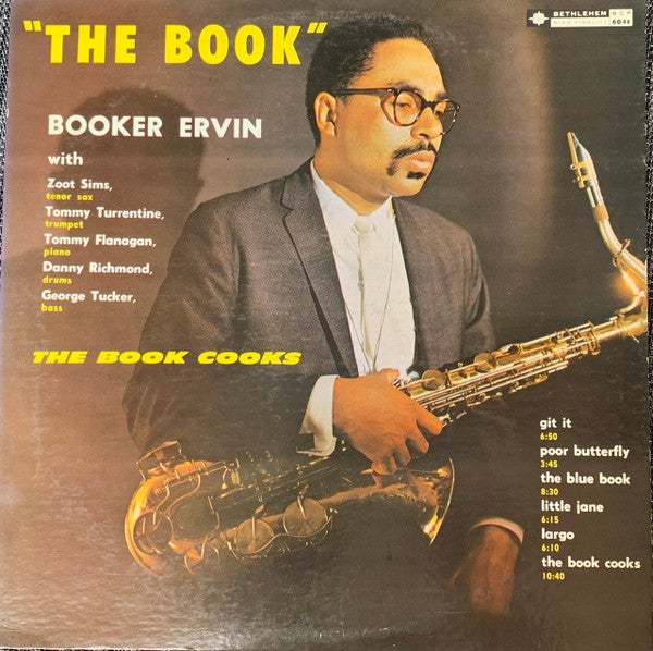 Booker Ervin : The Book Cooks (LP, Album, Mono)
