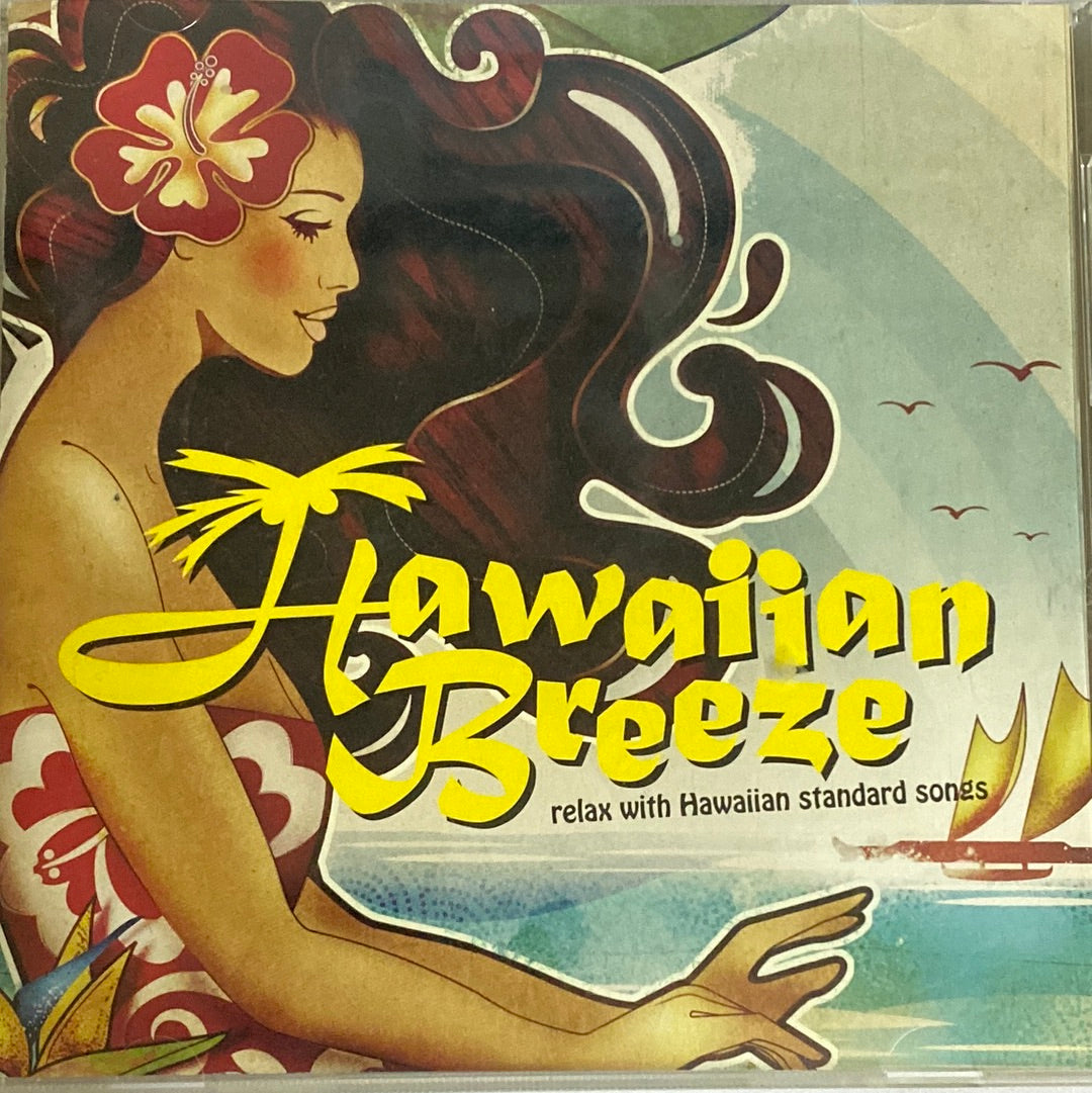 ซีดี Various - Hawaiian Breeze Relax With Hawaiian Standard Songs (CD) (VG)