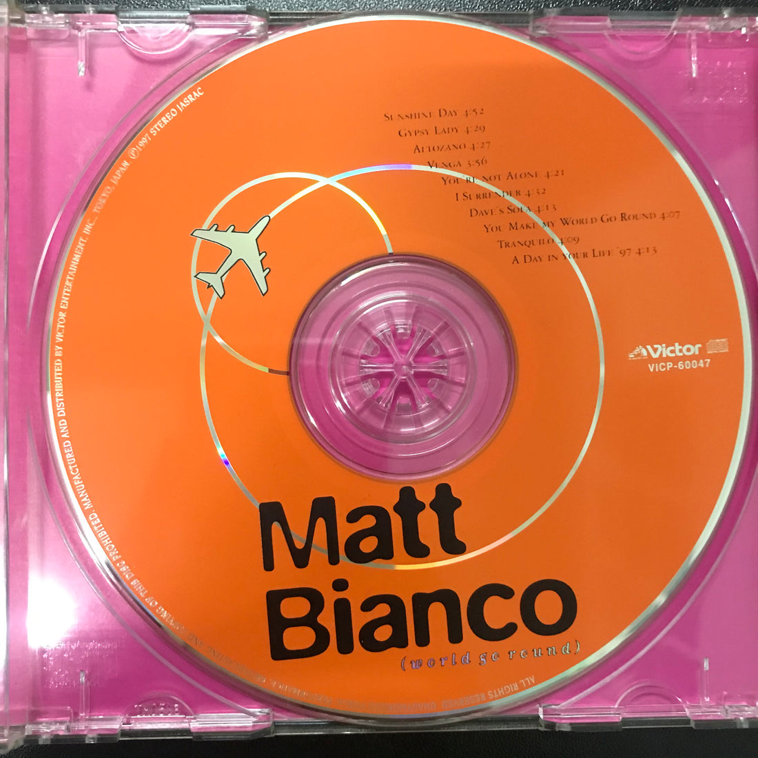 ซีดี Matt Bianco - World Go Round CD VG+