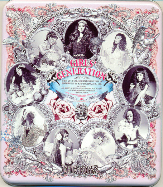 소녀시대 : The Boys (CD, Album, Tin)