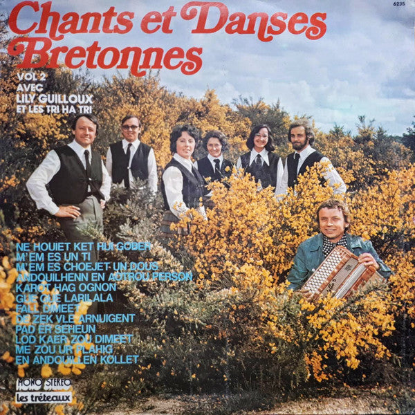 Lily Guilloux, Son Ensemble Et Ses Chanteurs : Chants Et Danses Bretonnes Vol 2 (LP, Album, Mono)