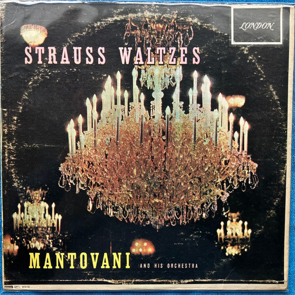 Mantovani And His Orchestra : Strauss Waltzes (LP)