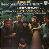 Franz Schubert - Alfred Brendel, Members Of The Cleveland Quartet, James VanDemark : Piano Quintet, Op. 114 "Trout" (LP)