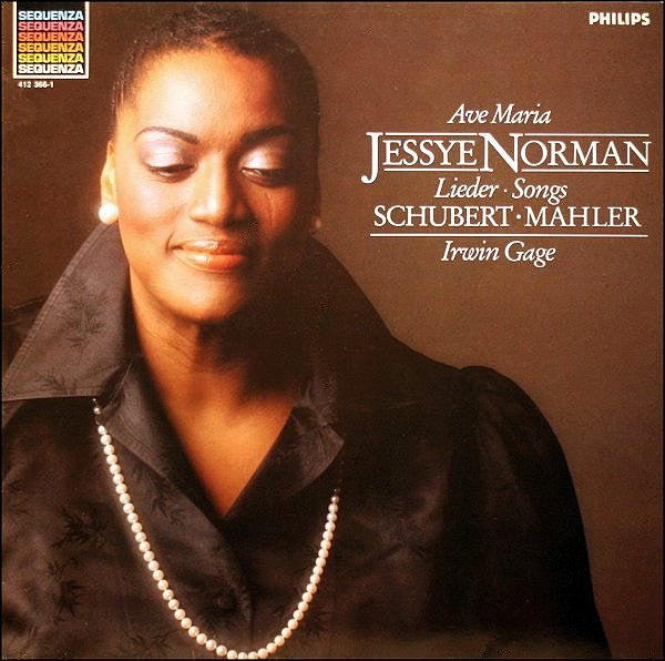 Jessye Norman, Irwin Gage - Franz Schubert • Gustav Mahler : Lieder • Songs (LP, Album, RE)