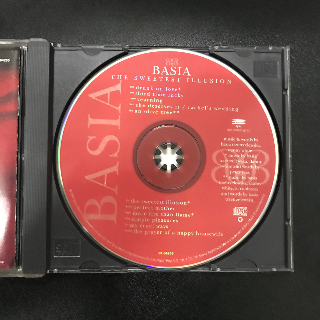 ซีดี Basia - The Sweetest Illusion CD VG+