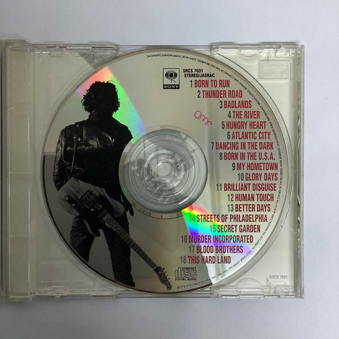 ซีดี Bruce Springsteen - Greatest Hits CD VG+