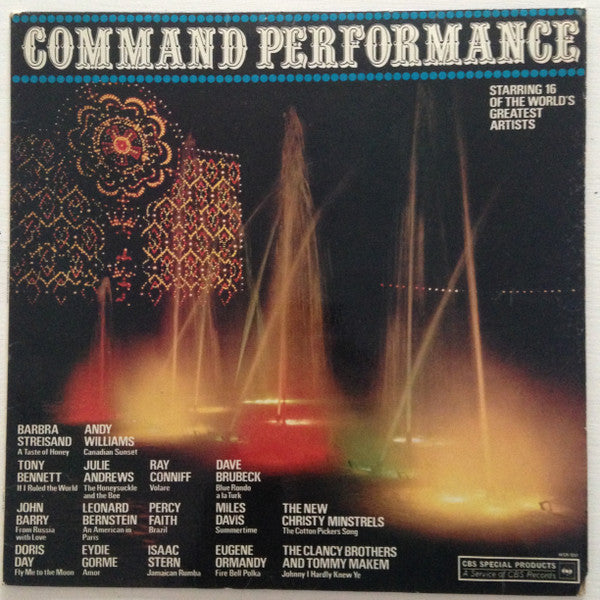 Various : Command Performance (LP, Comp)