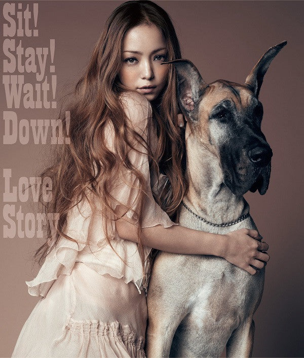 Namie Amuro : Sit! Stay! Wait! Down! / Love Story (CD, Maxi + DVD-V)