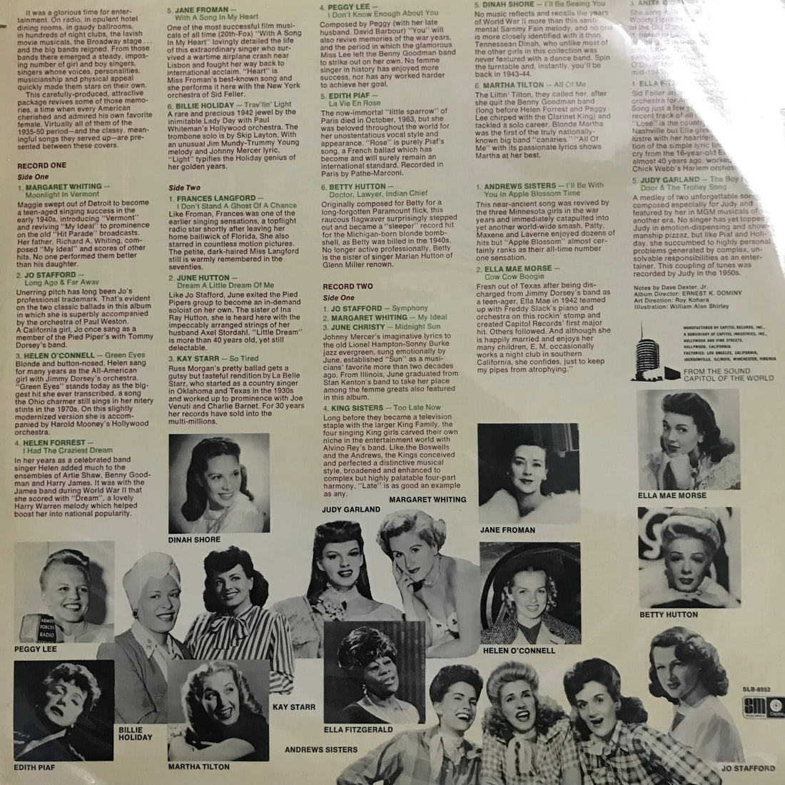 แผ่นเสียง Various - The Great Girl Singers Vinyl VG+