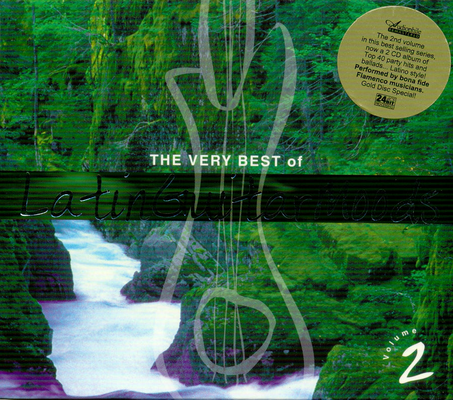 ซีดี Various - The Very Best Of Latin Guitar Moods Vol.2 CD NM 2CDs แผ่นทอง