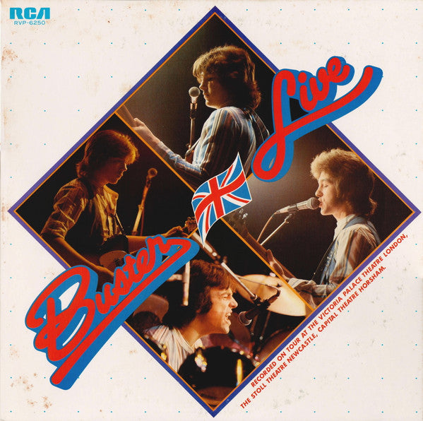 Buster (2) : Live (LP, Album, Promo)