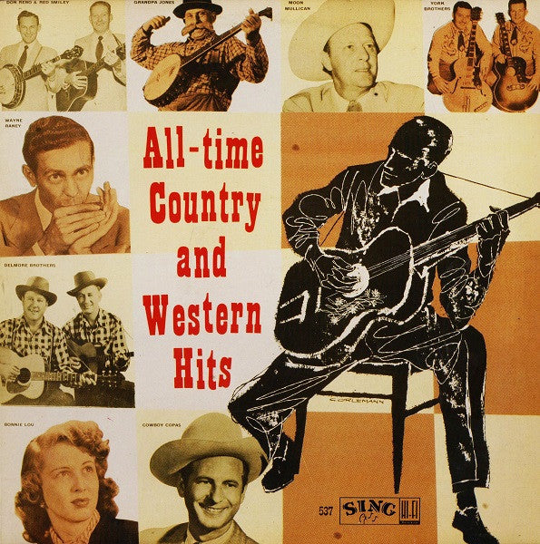 Various : All-Time Country And Western Hits (LP, Comp)