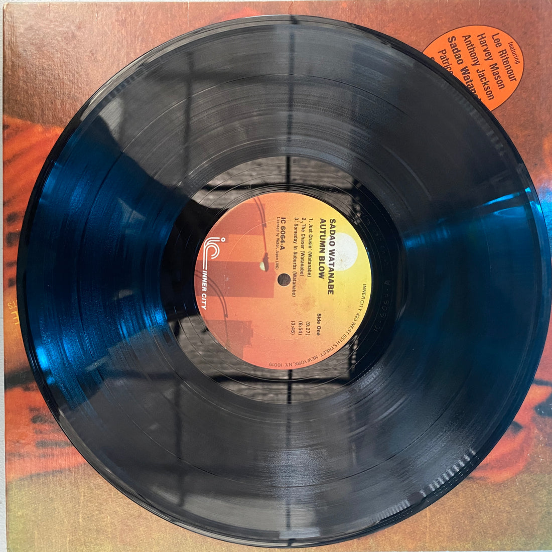 แผ่นเสียง Sadao Watanabe - Autumn Blow Vinyl VG+