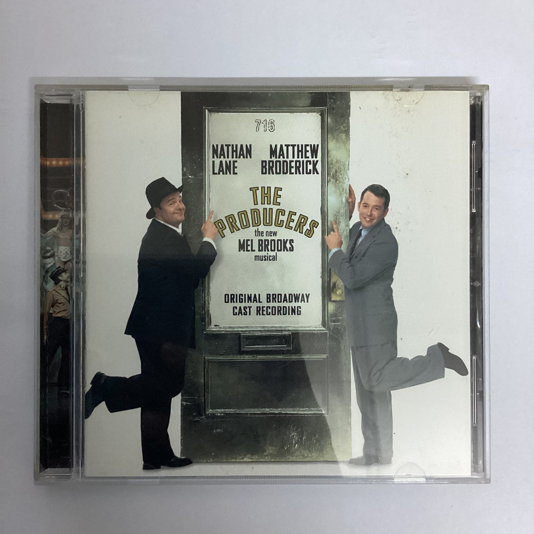 ซีดี "The Producers" Original Broadway Cast - The Producers - The New Mel Brooks Musical Original Broadway Cast Recording CD VG