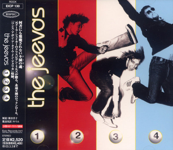 The Jeevas - 1-2-3-4! CD VG+