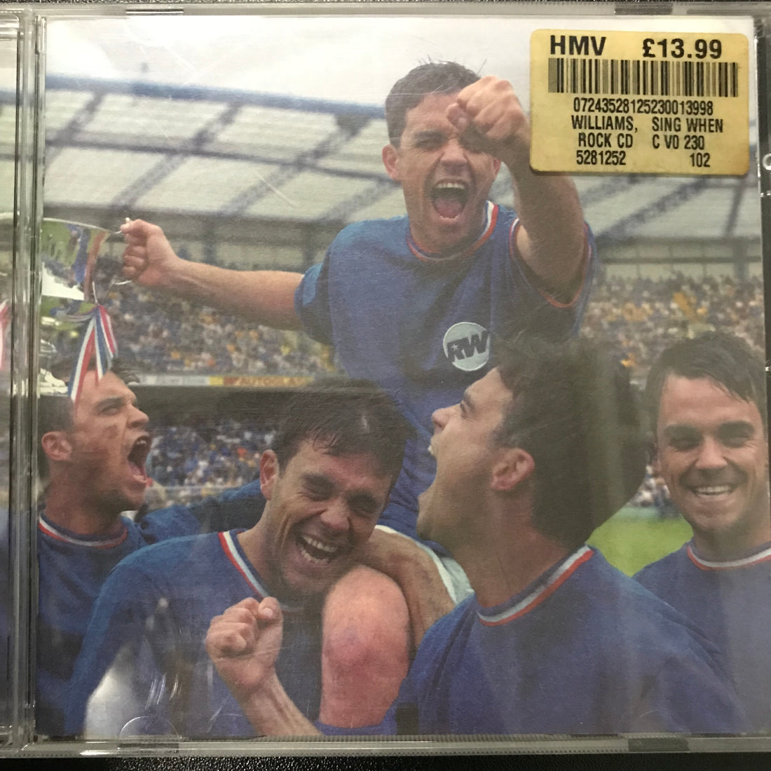 ซีดี Robbie Williams - Sing When You're Winning CD VG+