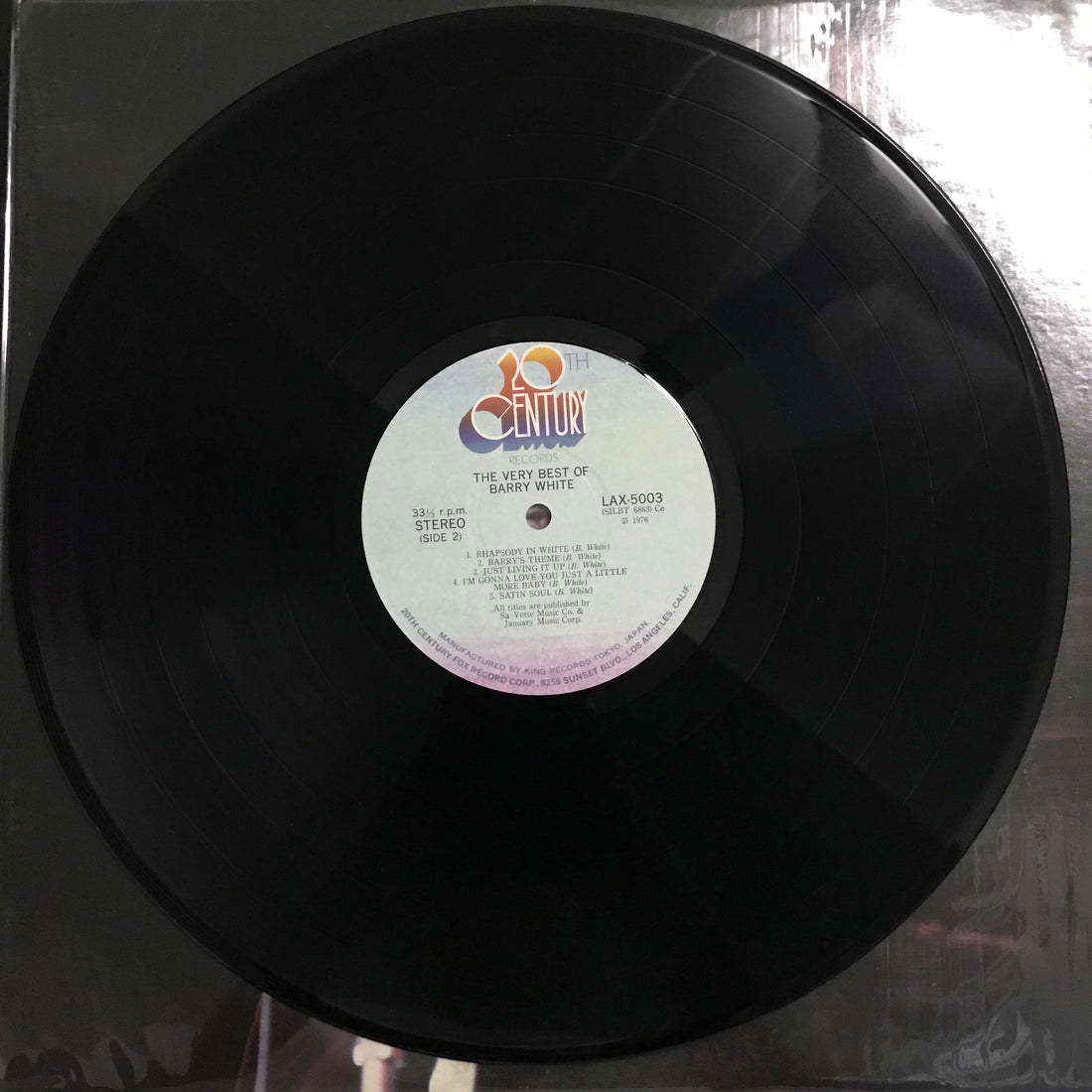 แผ่นเสียง Barry White - The Very Best Of Barry White Vinyl VG+